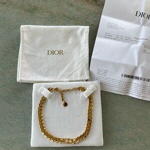 Dior Gold Choker